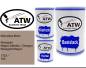 Preview: Mercedes-Benz, Rosegold Magno Metallic / Designo Rosegold Magno, 1733 / 733: 500ml Lackdose + 500ml Klarlack + 250ml Härter - Set, von ATW Autoteile West.